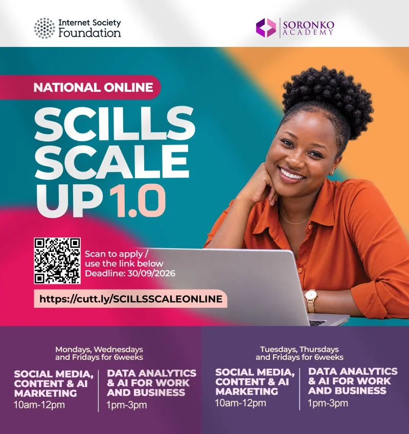 SCILLS SCALE UP 1.O (ONLINE)