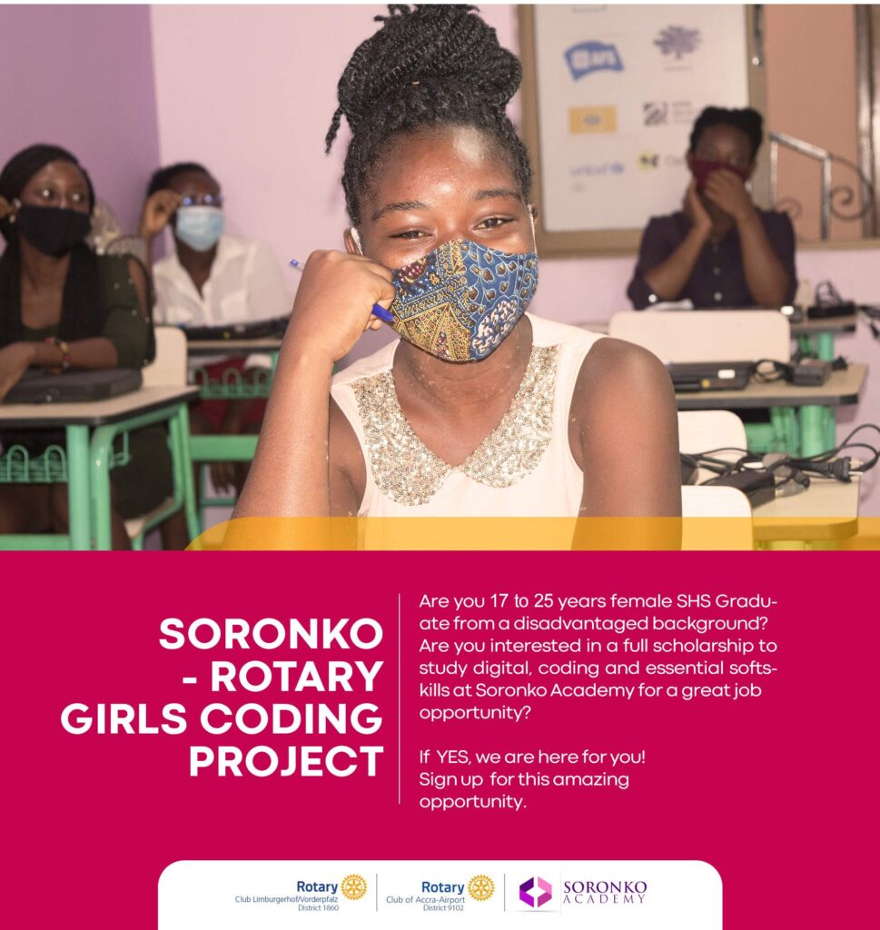 Soronko Rotary Girls Coding Project